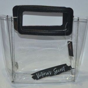 victoria secret clear purse or tote!